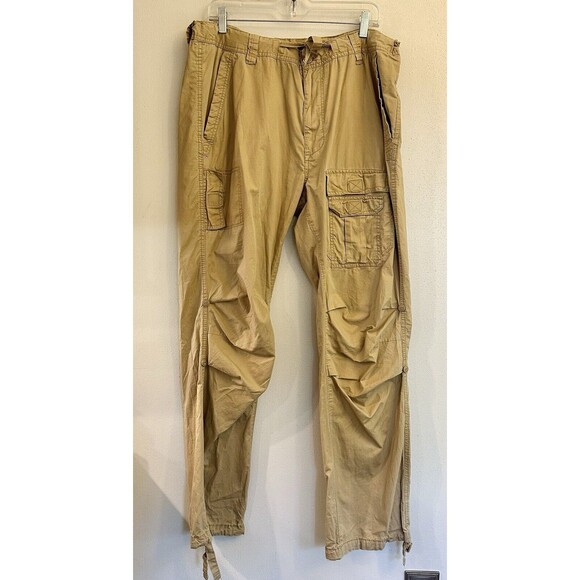 Sean John Cargo Pants Mens 36 Baggy Military Skater Y2K Utility Fatigues 36x33
